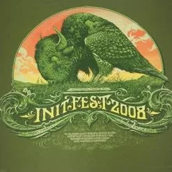 Init Fest - 2008 Aaron Horkey Poster Sioux Falls, SD Nutty's North Gig Posters