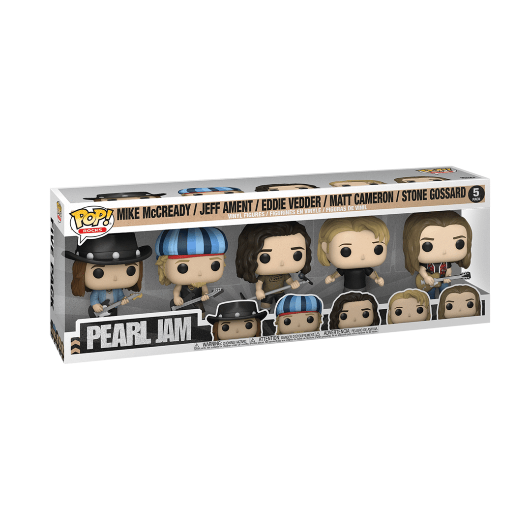 Pearl Jam - 2021 Funko Pop! Rocks: 5 Pack Vinyl Figure New In Hand 4 Pearl Jam - 2021 Funko Pop! Rocks: 5 Pack Vinyl Figure New In Hand