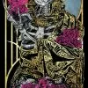 Grateful Dead - 2021 Rhys Cooper Poster Art Print Pink Gold Foil Foil Posters