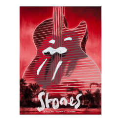 Sold Out Posters Gig Posters Rolling Stones - 2021 Poster Hollywood, FL No Filter Tour