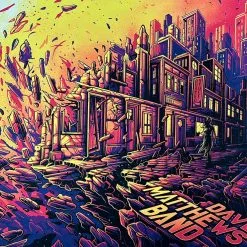 Gig Posters Grey Street - 2022 Dan Mumford Poster Dave Matthews Band (ORANGE)