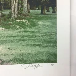 The Band Of Heathens - 2009 Dan MacAdam Crosshair Poster Austin, TX KLRU Studios