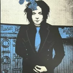 Gig Posters Jack White - 2012 Rob Jones Poster Radio City New York N2