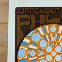 Phish - 2009 Tripp Poster Red Rocks Morrison, CO Brown