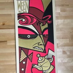 Ween - 2009 Todd Slater Poster Bend, OR Les Schwab Ampitheater Gig Posters