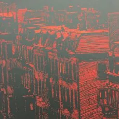 The Westies - 2008 Daniel Danger Poster Southbridge, MA Dark Horse Tavern