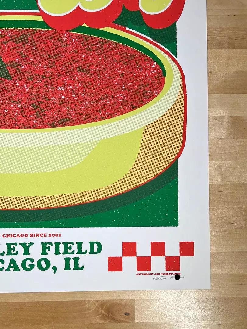 Fall Out Boy - 2021 Mike Tallman Poster Chicago, IL Wrigley Field 7 Fall Out Boy - 2021 Mike Tallman Poster Chicago, IL Wrigley Field