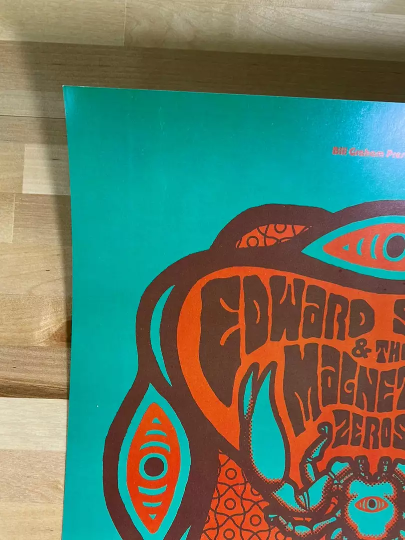 Gig Posters Edward Sharpe & The Magnetic Zeros - 2010 Matt Leunig Poster The Fillmore San Francisco, CA 5 Gig Posters Edward Sharpe & The Magnetic Zeros - 2010 Matt Leunig Poster The Fillmore San Francisco, CA