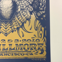 Gig Posters Yonder Mountain String Band - 2010 Michael Everett Blue Poster San Francisco, CA Fillmore 12 Gig Posters Yonder Mountain String Band - 2010 Michael Everett Blue Poster San Francisco, CA Fillmore