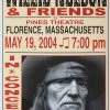 Gig Posters Willie Nelson - 2004 Franks Brothers 5/19 Poster Florence, MA