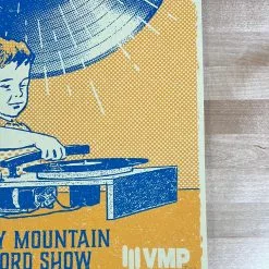 Rocky Mountain Record Show - 2021 Brendan Moyles Dorney Poster Denver, CO