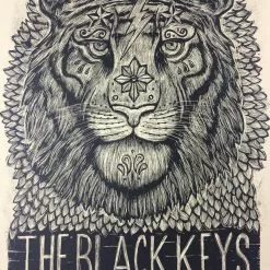 The Black Keys - 2014 Dan Grzeca Poster Chicago, IL United Center