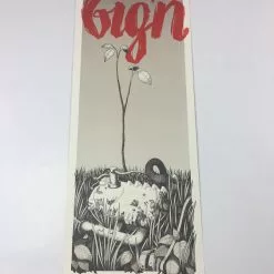 Gig Posters Big'n & The Great Brain - 2013 Justin Santora Poster Belgium Tour