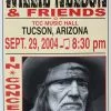 Willie Nelson - 2004 Franks Brothers 9/29 Poster Tucson, AZ Gig Posters 1 Willie Nelson - 2004 Franks Brothers 9/29 Poster Tucson, AZ Gig Posters