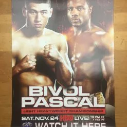 Sold Out Posters Boxing - 2018 Poster Bivol Vs Pascal