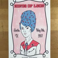 Gig Posters Kings Of Leon - 2017 Tyler Skaggs Poster Austin, Texas 360 Amphitheater 8 Gig Posters Kings Of Leon - 2017 Tyler Skaggs Poster Austin, Texas 360 Amphitheater