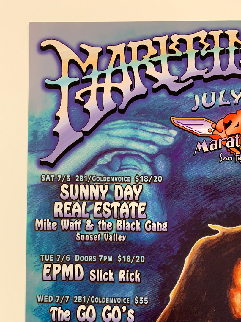 The Artworks MHP 69 Berlin, Go Go's - 1999 Poster Maritime Hall San Fran 1st 5 The Artworks MHP 69 Berlin, Go Go's - 1999 Poster Maritime Hall San Fran 1st