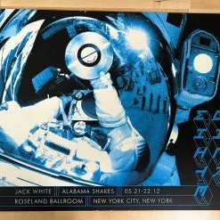 Jack White - 2012 Rob Jones Poster New York City Roseland Ballroom Gig Posters
