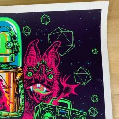 Skrillex - 2014 Munk One Poster Barcelona, Spain Ker Club Gig Posters