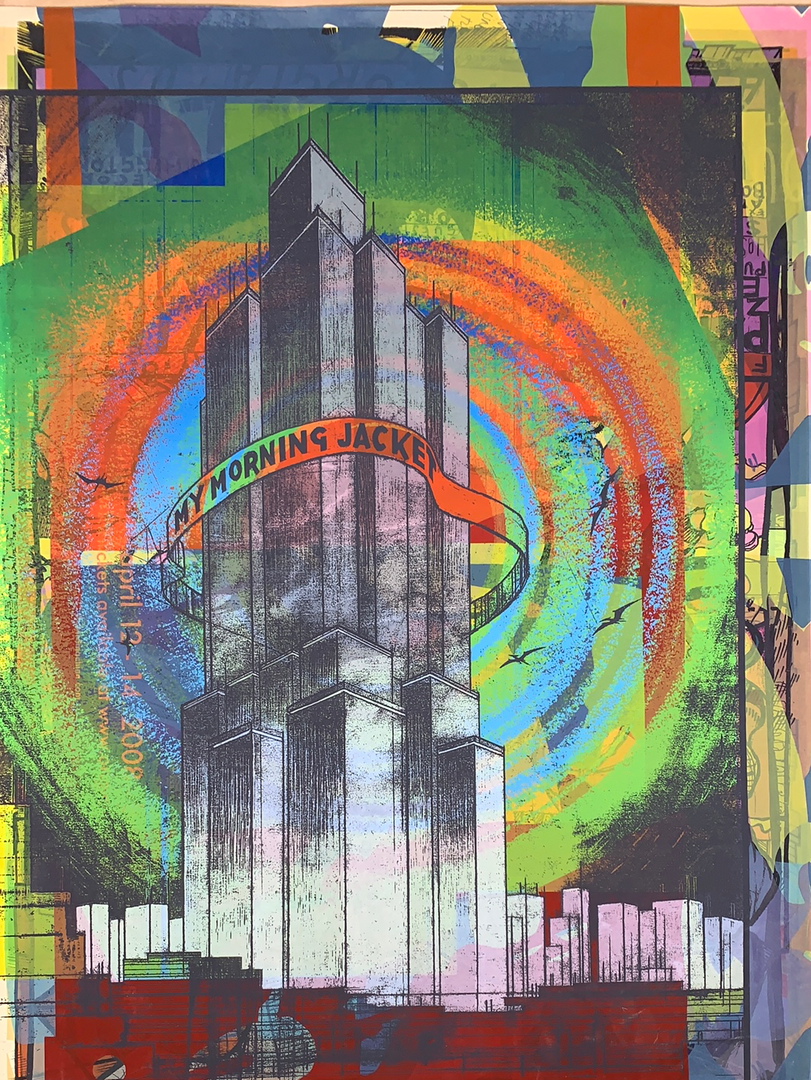 My Morning Jacket - 2008 Jay Ryan Poster Minneapolis, MN Orpheum Test Print Gig Posters 3 My Morning Jacket - 2008 Jay Ryan Poster Minneapolis, MN Orpheum Test Print Gig Posters