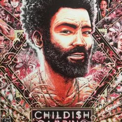 Childish Gambino - 2019 Miles Tsang Poster Paris, FRA AccorHotels Arena AP