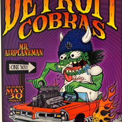 Gig Posters Detroit Cobras - 2004 Chris Shaw Poster Burlington, Vermont