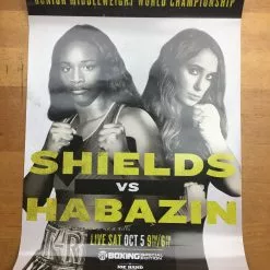 Sold Out Posters Boxing - 2020 Poster Shields Vs Habazin