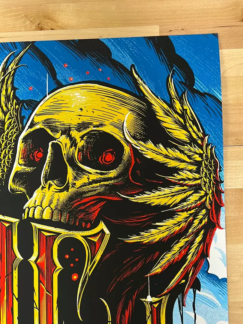 Gig Posters Eric Church - 2022 Maxx242 Poster Green Bay, WI 3/18 6 Gig Posters Eric Church - 2022 Maxx242 Poster Green Bay, WI 3/18