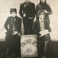 The Raconteurs - 2008 Rob Jones Poster Black Light, Stamps, Jack White Gig Posters