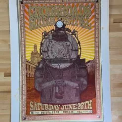 Crossroads Guitar Festival - 2007/2010 Chuck Sperry Poster, Eric Clapton Test Print