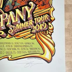 Dead & Company - 2019 AJ Masthay Poster Summer Tour 1250 Gig Posters