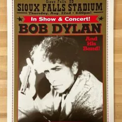 Gig Posters Bob Dylan - 2002 Geoff Gans Poster Sioux Falls, SD