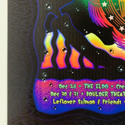 Colorado Leftover Salmon - 2009 - 2010 Rizzi Poster, CO 20th Anniversary