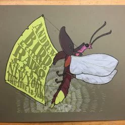 Gig Posters Andrew Bird - 2009 Jay Ryan Poster New York City, NY Radio City Music Hall