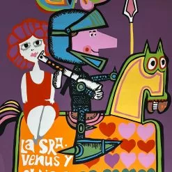 Eduardo Munoz Bachs La Sra Venus Y El Diablo - 1969 Cuban Movie Poster Original Vintage