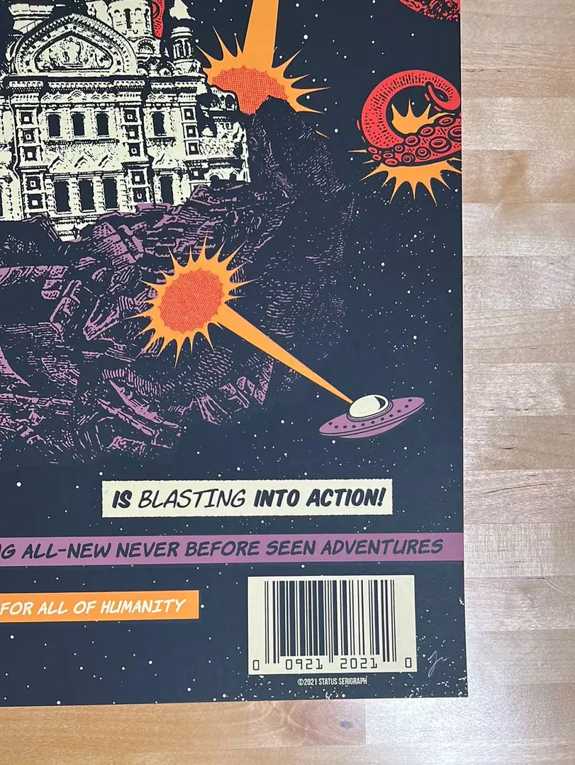 The Black Keys - 2021 Status Serigraph Poster St Petersburgh, FL Gig Posters 7 The Black Keys - 2021 Status Serigraph Poster St Petersburgh, FL Gig Posters