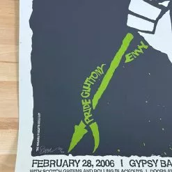 Gig Posters Flogging Molly - 2006 Todd Slater Poster Dallas, TX