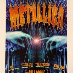 Metallica - 2003 Poster Rex Ray Fillmore Auditorium San Fran 1st Gig Posters