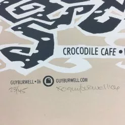 Early Man - 2006 Guy Burwell Poster Seattle, WA Crocodile Cafe Gig Posters 17 Early Man - 2006 Guy Burwell Poster Seattle, WA Crocodile Cafe Gig Posters
