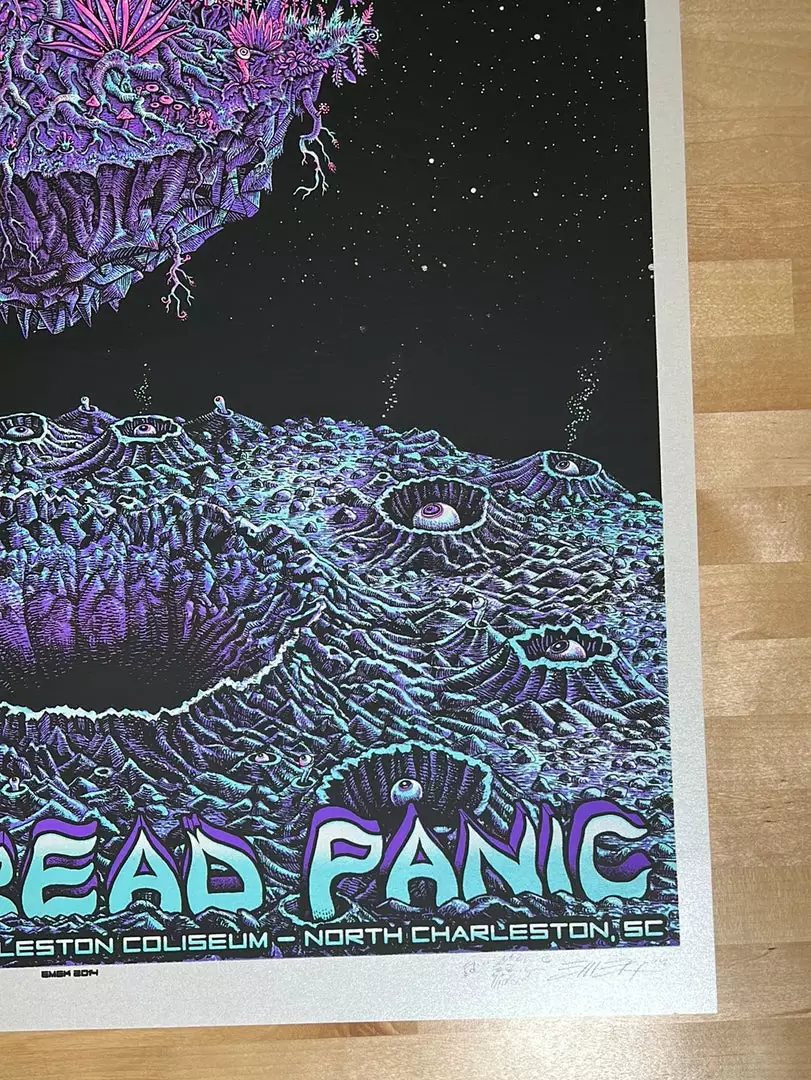 Widespread Panic - 2010 EMEK Poster Charleston, SC AP Gig Posters 7 Widespread Panic - 2010 EMEK Poster Charleston, SC AP Gig Posters