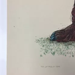 Last American Bear - 2010 Dan Grzeca Poster Art Print Art Prints