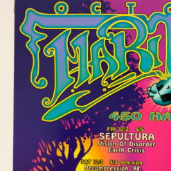 Gig Posters MHP 52 Maritime Hall - 1998 Lamb Poster October San Fran 1st