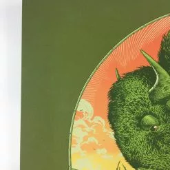 Init Fest - 2008 Aaron Horkey Poster Sioux Falls, SD Nutty's North Gig Posters