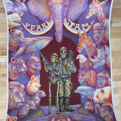 Pearl Jam - 2020 EMEK Streaming Poster Philadelphia, PA Wells Fargo Center