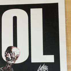 Tool - 2009 Adam Jones Poster Denver, CO Dick's Sporting Goods Park Colorado