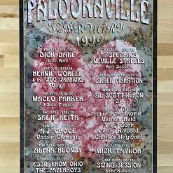 The Artworks Gig Posters MHP 59 February- 1999 Poster Palookaville Santa Cruz, CA 1st