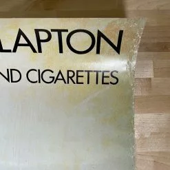 Sold Out Posters Gig Posters Eric Clapton - 1983 Promo Poster Money And Cigarettes