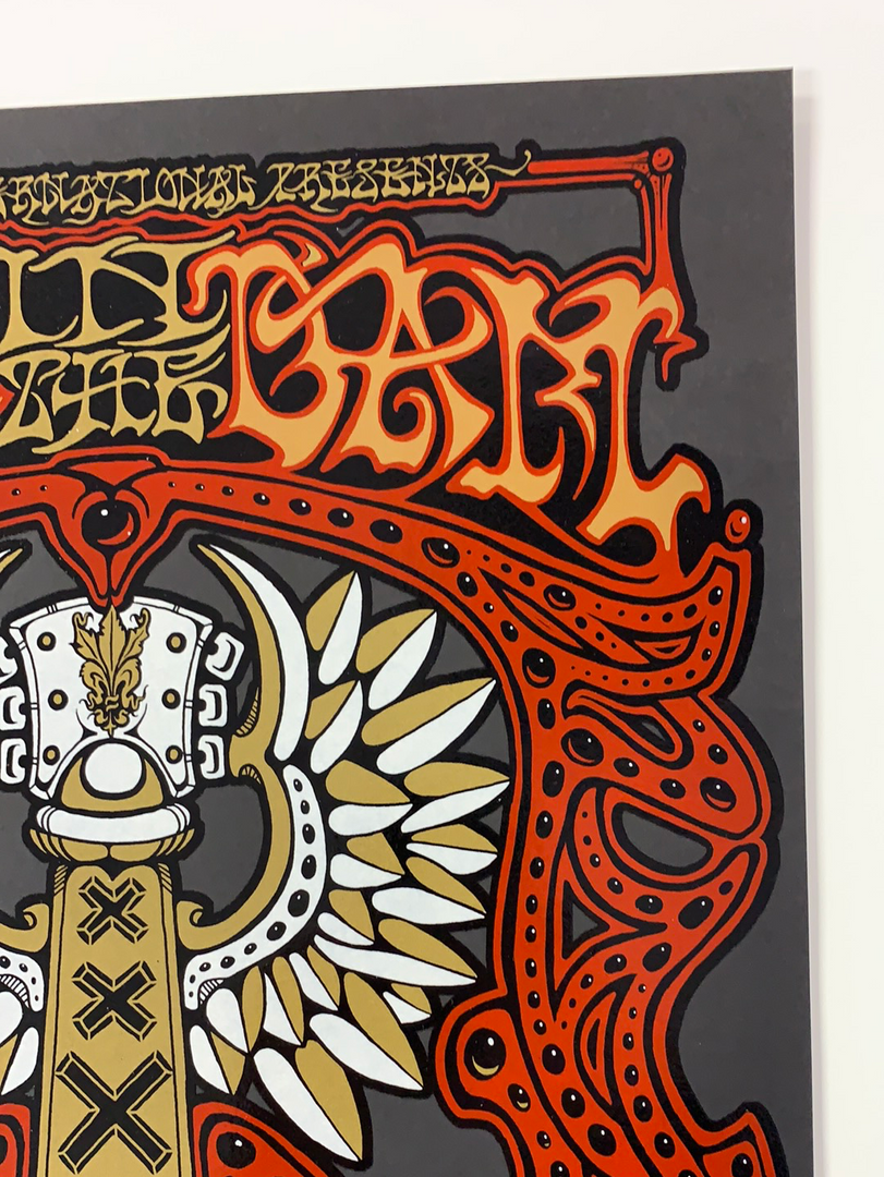 Jam In The Dam - 2010 Jeff Wood Poster Amsterdam, NED Melkweg Band Signed Gig Posters 6 Jam In The Dam - 2010 Jeff Wood Poster Amsterdam, NED Melkweg Band Signed Gig Posters