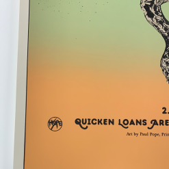 Gig Posters Metallica - 2019 Paul Pope Poster Cleveland, OH Quicken Loans 13 Gig Posters Metallica - 2019 Paul Pope Poster Cleveland, OH Quicken Loans
