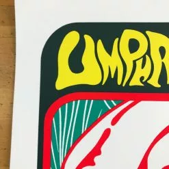 Umphrey's McGee - 2017 Jermaine Rogers Poster Atlanta, Chastain Park Amphitheatr Gig Posters